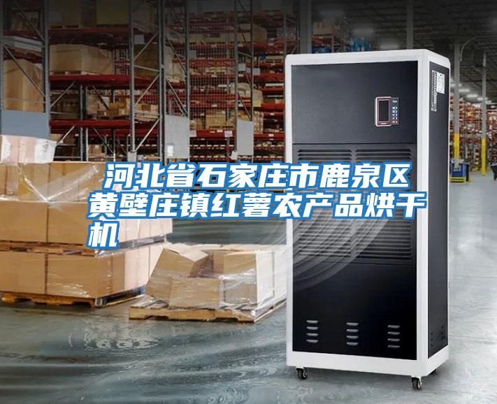 ?河北省石家莊市鹿泉區黃壁莊鎮紅薯農產品烘干機