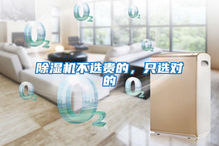 除濕機(jī)不選貴的，只選對的