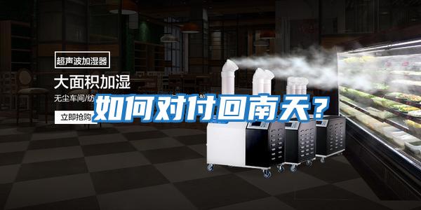 如何對(duì)付回南天？