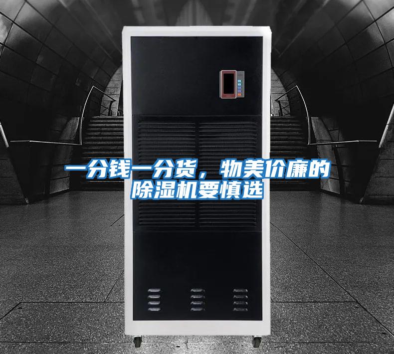 一分錢一分貨，物美價(jià)廉的除濕機(jī)要慎選