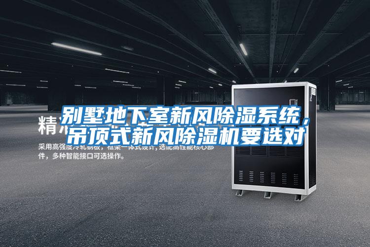 別墅地下室新風(fēng)除濕系統(tǒng)，吊頂式新風(fēng)除濕機(jī)要選對(duì)
