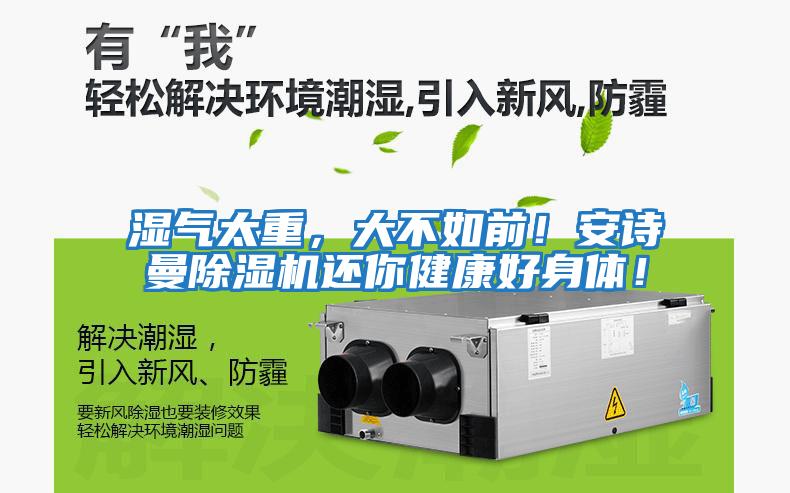 濕氣太重，大不如前！安詩(shī)曼除濕機(jī)還你健康好身體！