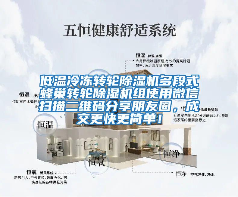 低溫冷凍轉(zhuǎn)輪除濕機多段式蜂巢轉(zhuǎn)輪除濕機組使用微信掃描二維碼分享朋友圈,成交更快更簡單!