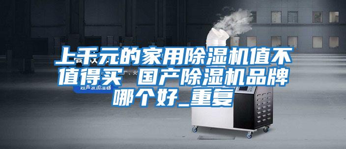 上千元的家用除濕機(jī)值不值得買 國產(chǎn)除濕機(jī)品牌哪個(gè)好_重復(fù)