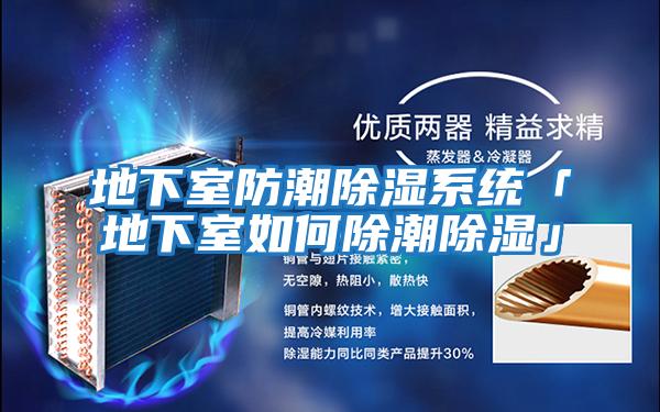 地下室防潮除濕系統「地下室如何除潮除濕」