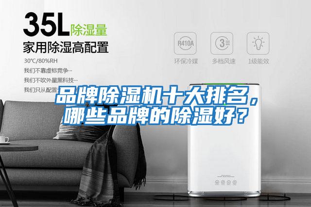 品牌除濕機十大排名，哪些品牌的除濕好？