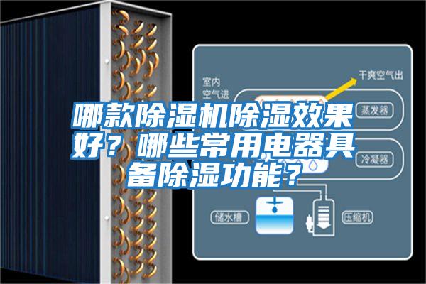 哪款除濕機(jī)除濕效果好？哪些常用電器具備除濕功能？