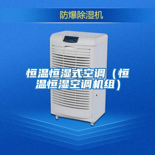 恒溫恒濕式空調(恒溫恒濕空調機組)