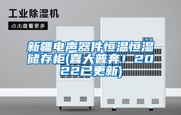 新疆電聲器件恒溫恒濕儲(chǔ)存柜(喜大普奔！2022已更新)