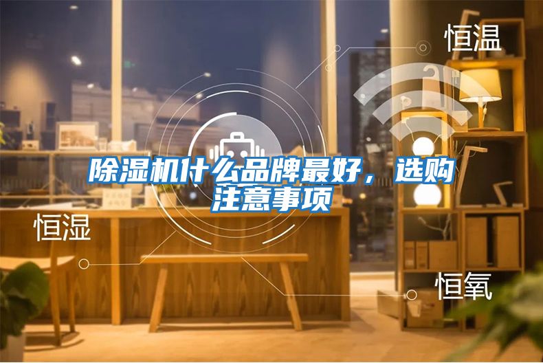 除濕機什么品牌最好，選購注意事項
