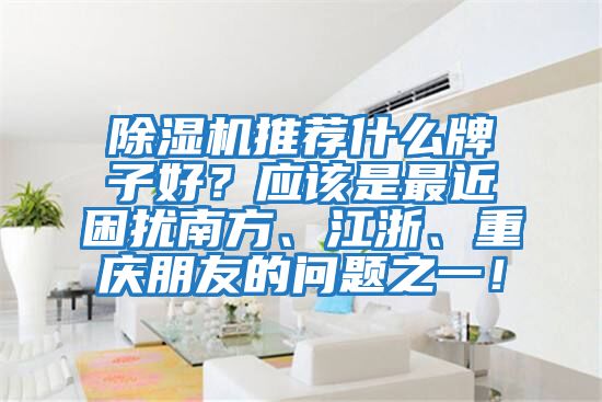 除濕機(jī)推薦什么牌子好?應(yīng)該是最近困擾南方、江浙、重慶朋友的問(wèn)題之一!