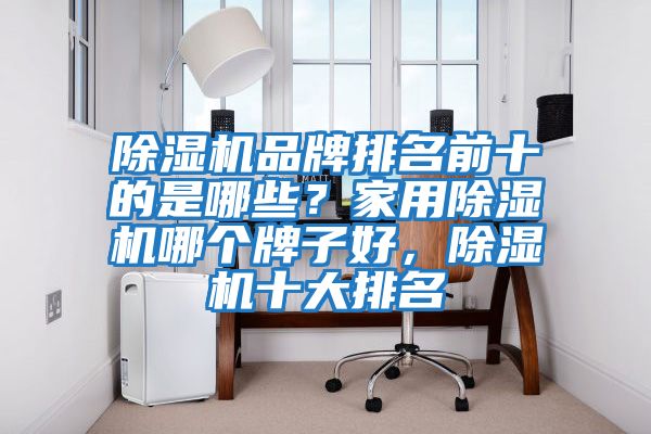除濕機品牌排名前十的是哪些？家用除濕機哪個牌子好，除濕機十大排名
