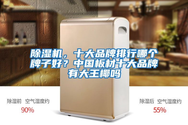 除濕機，十大品牌排行哪個牌子好？中國板材十大品牌有大王椰嗎